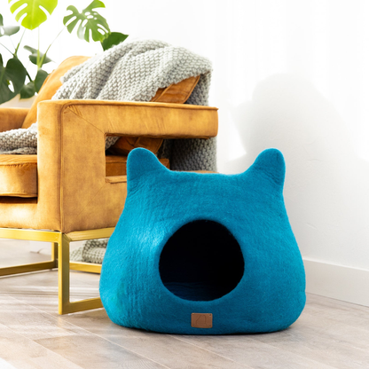 Whimsical Cat Ear Cave Bed