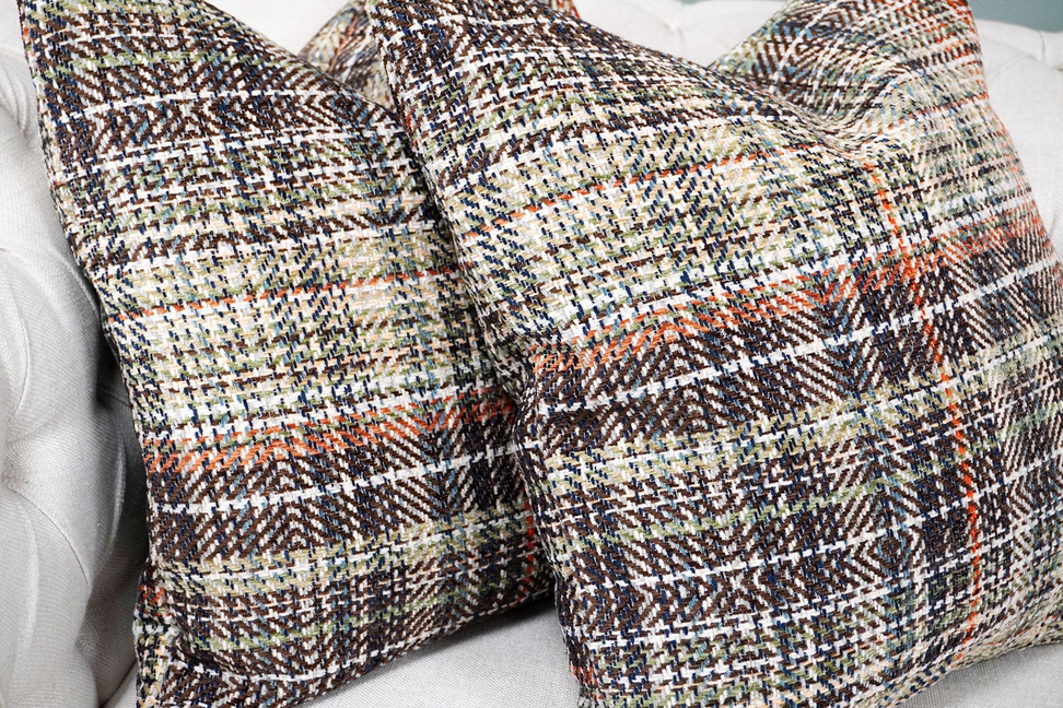 Scottish Plaid Throw Pillow