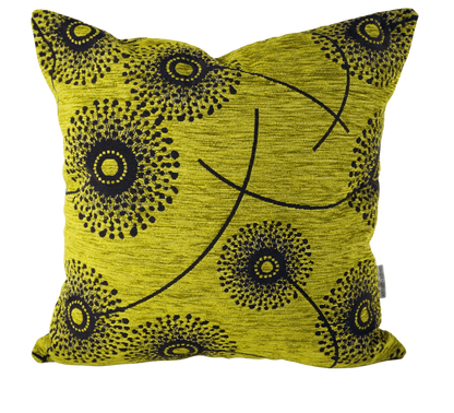 Meadow Allium Throw Pillow