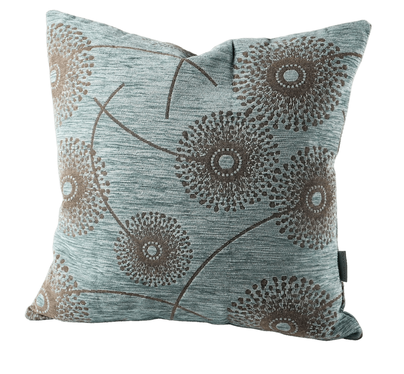 Meadow Allium Throw Pillow