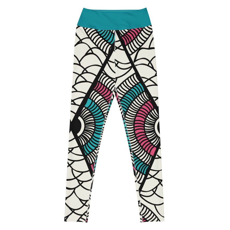 African Print Leggings