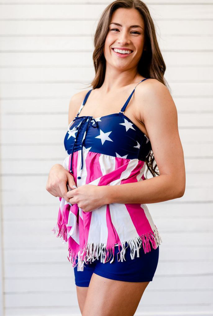 American Dream Flag Swimsuit