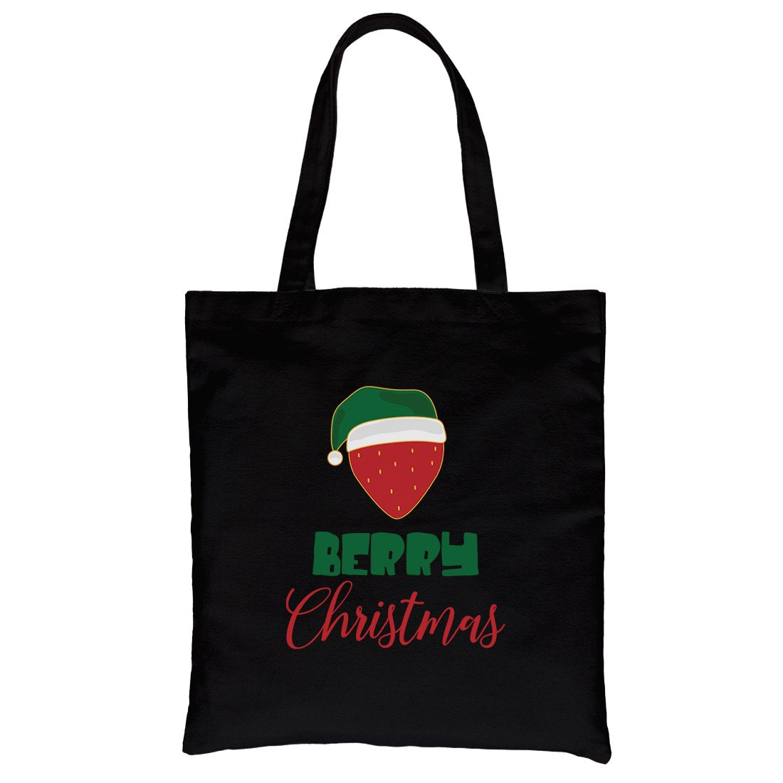 Berry Christmas Canvas Bag