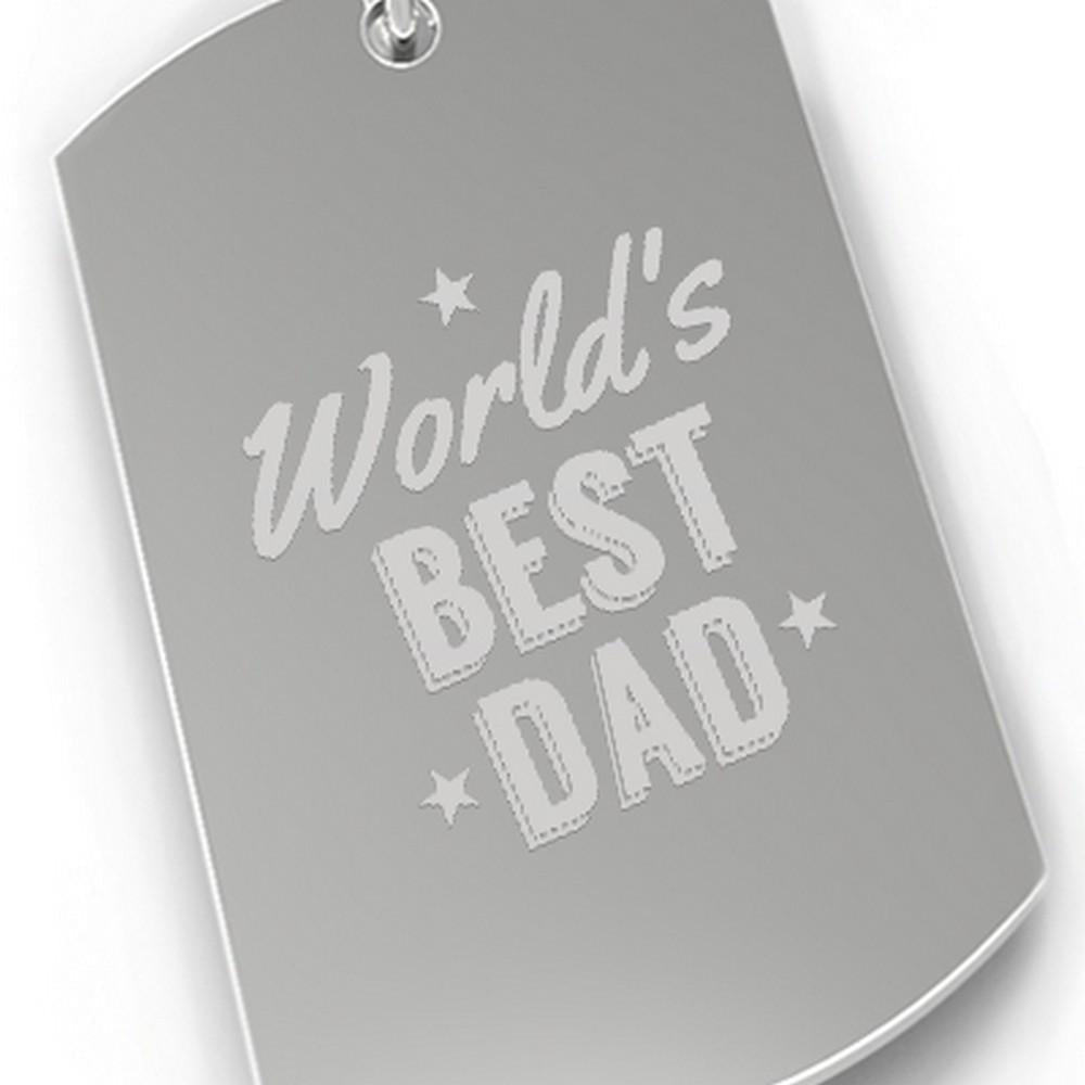 Worlds Best Dad Car Key Chain For Dad Perfect Fathers Day Gift Idea