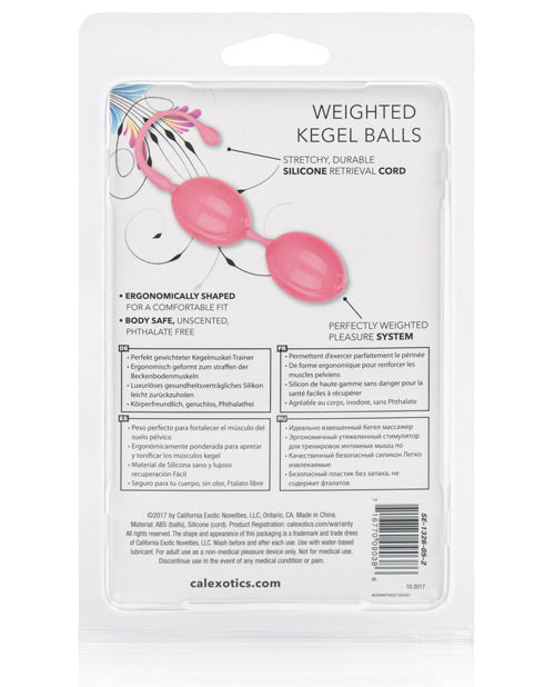 Weighted Kegel Balls - Pink