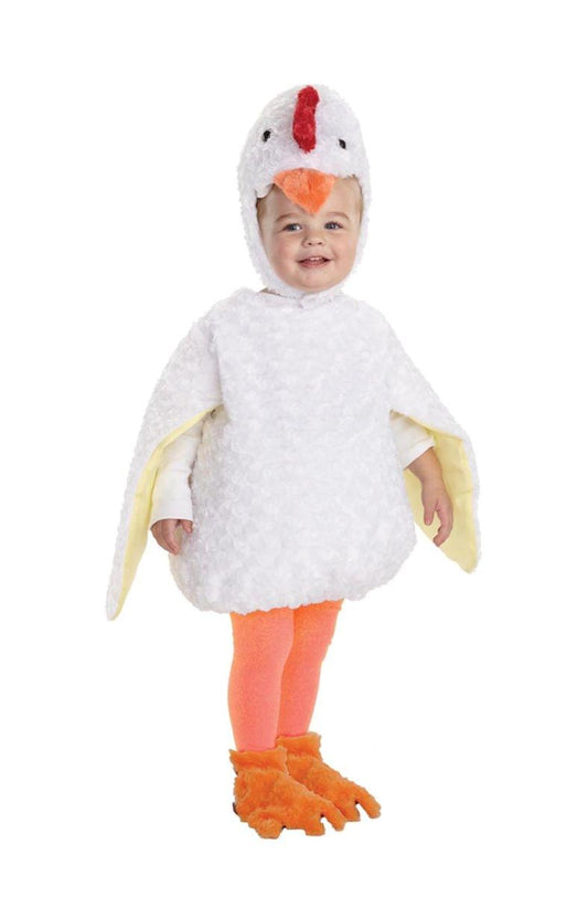 Belly Babies Chicken Costume Child Toddler Medium 18-24 Months