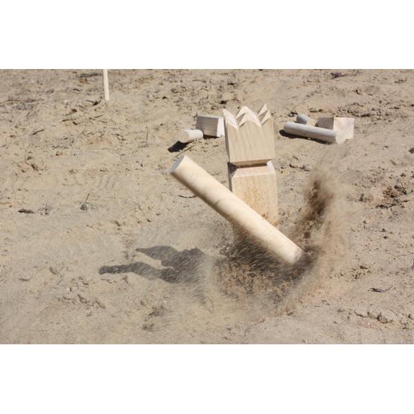 Kubb § Outdoor Wooden Blocks Game § For 2+ Players