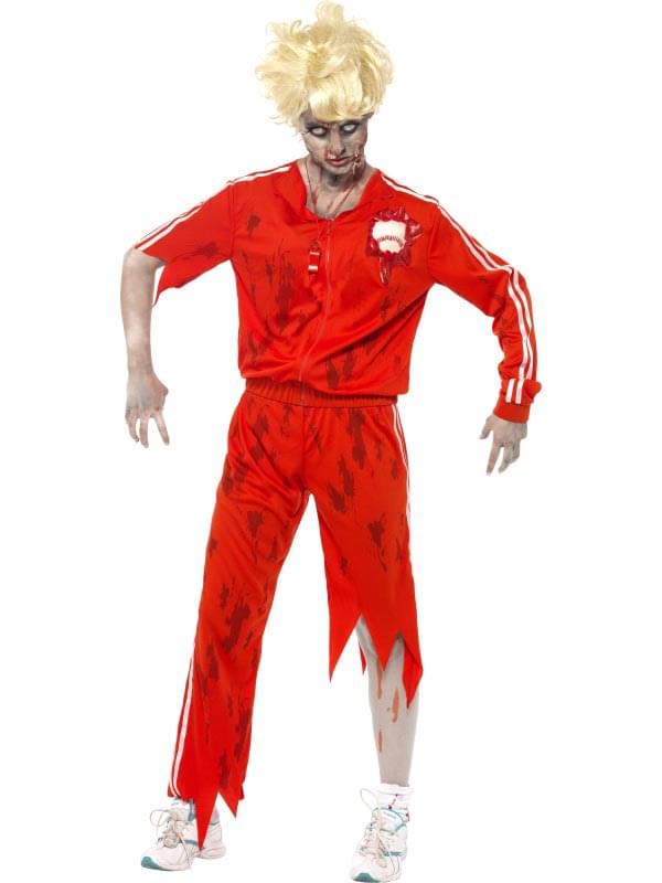 Zombie Sports Teacher Adult Costume Medium