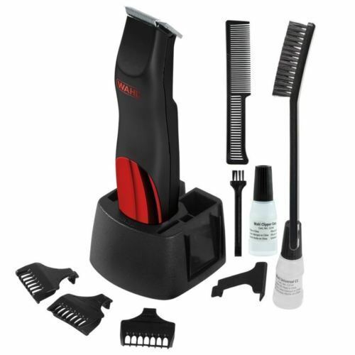 Wahl Shaver Beard Trimmer Men Trimmers Stubble Trimmer Grooming Set, Battery Powered