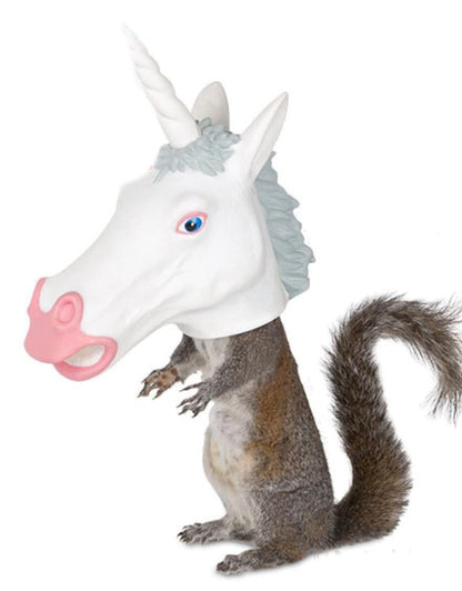 Unicorn Head Squirrel Feeder