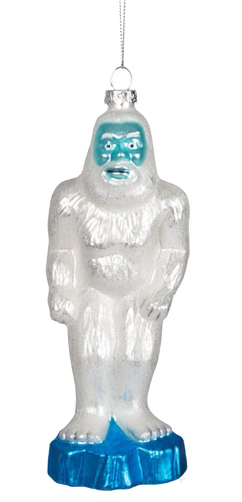 Yeti Glass Holiday Ornament