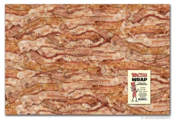 Bacon Gift Wrapping Paper