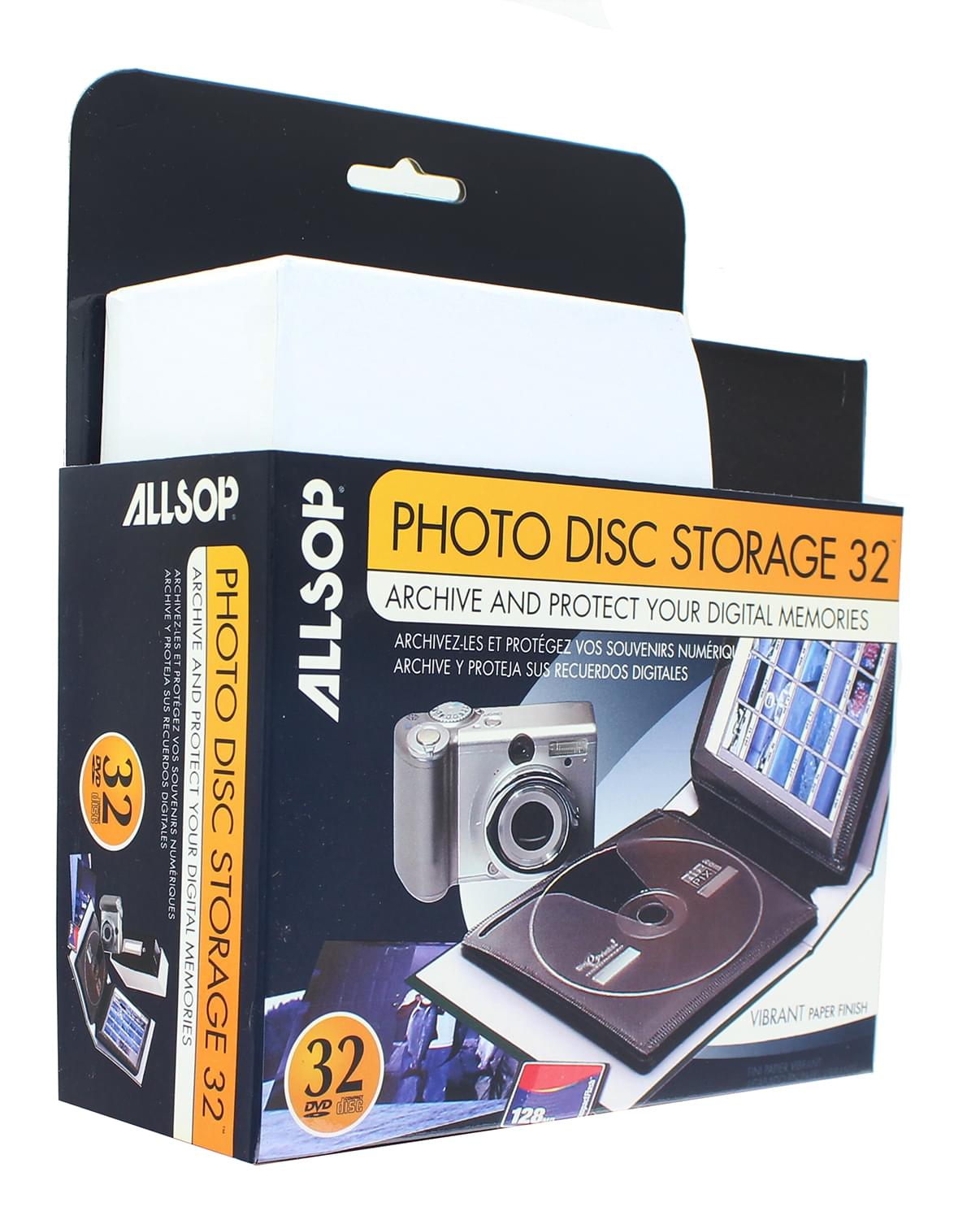 Allsop Photo Disc Storage Album § Holds Up To 32 Discs