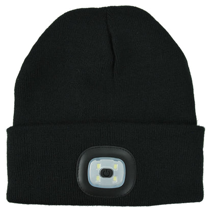 USB Rechargeable SMD LED Beanie Hat AS-42040