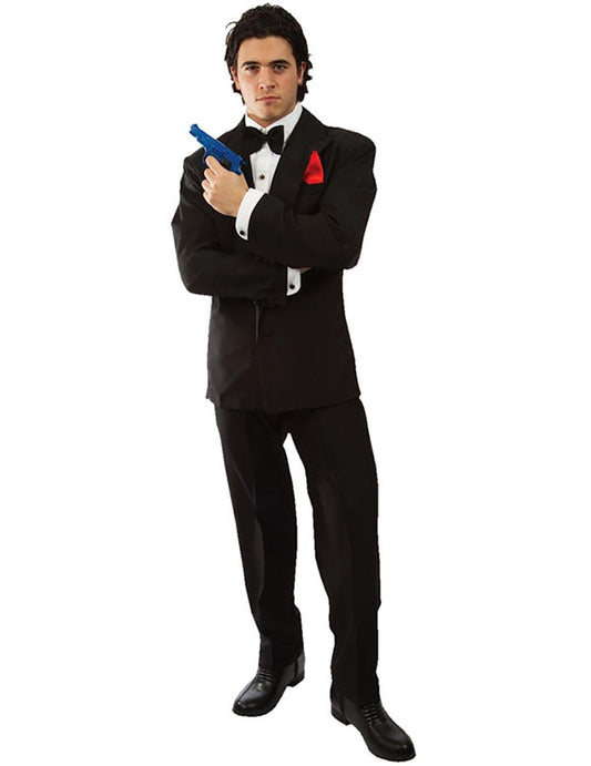 007 James Bond Adult Costume, Standard