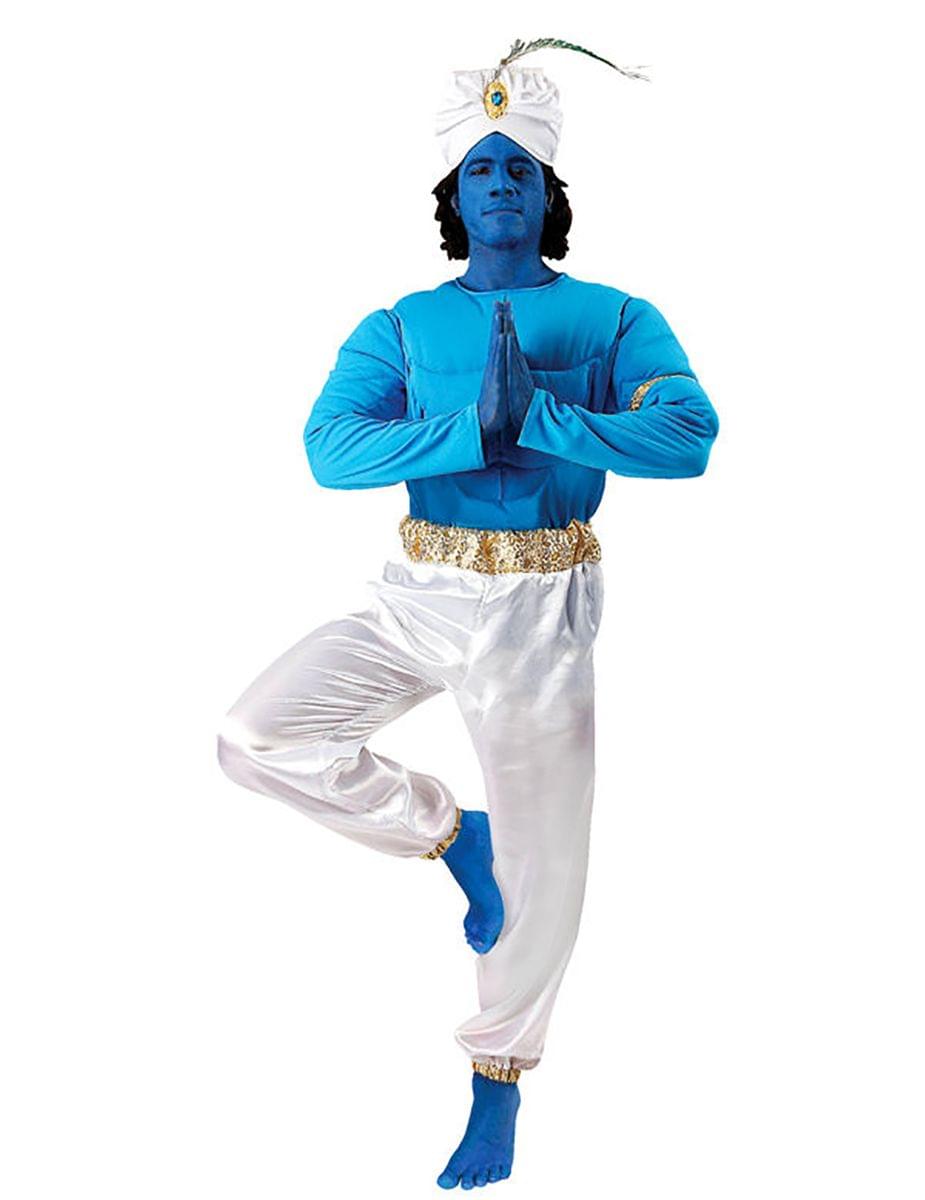 Blue Genie Men's Costume - X-Large