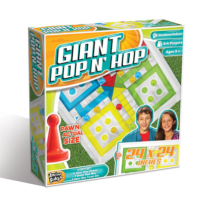 Giant Pop N Hop Indoor/Outdoor Game § 24x24 Inch Mat