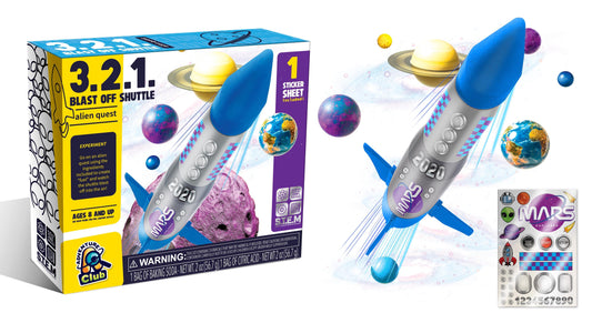 3, 2, 1 Blast Off Shuttle Science Experiment Kit