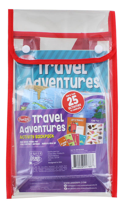 Travel Adventures Activity Backpack § More Than 25 Activities To Complete