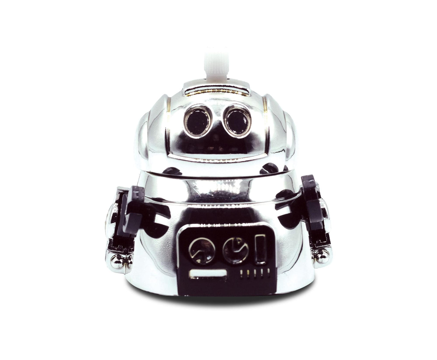 Aeromax Bump N Bots 3 Inch No Fall Wind-Up Robot § Silver