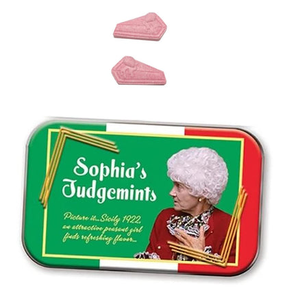 The Golden Girls Stay Golden Mints In Collectible Tin § Sophia's Judgemints