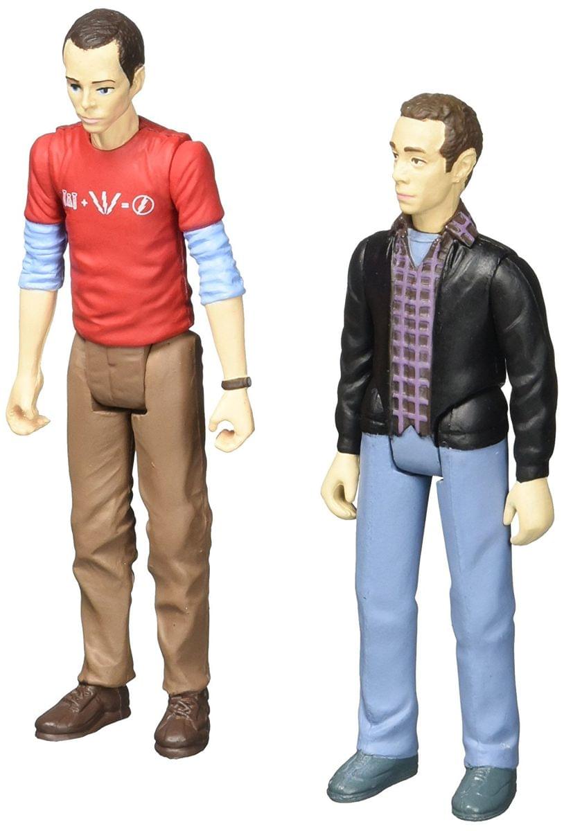 The Big Bang Theory Sheldon & Stuart (Con Exclusive) 3 3/4" Action Figures