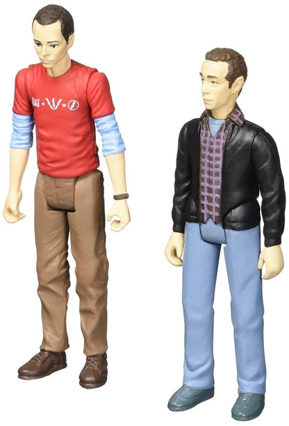 The Big Bang Theory Sheldon & Stuart (Con Exclusive) 3 3/4" Action Figures