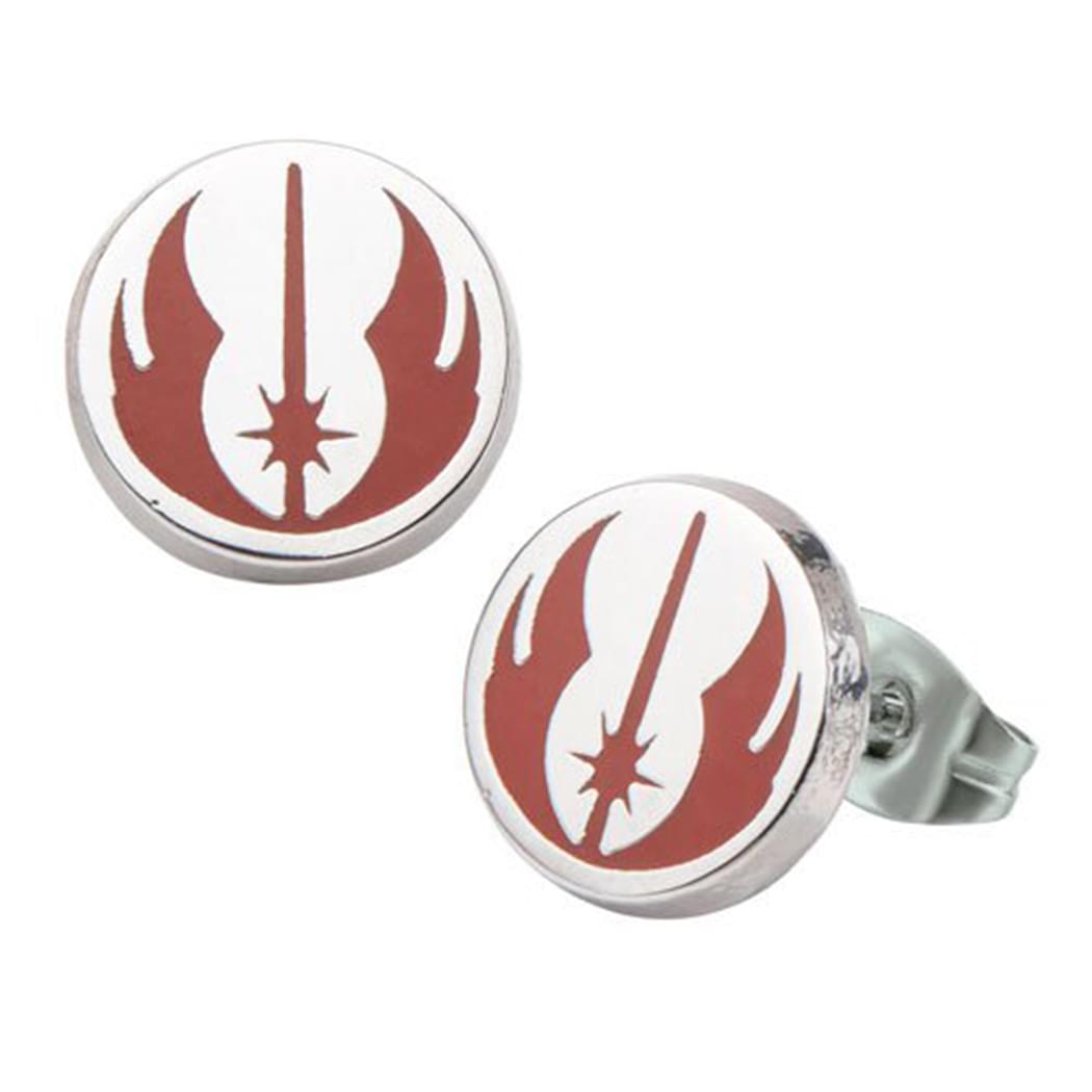 Star Wars Jedi Symbol Enamel Stud Earrings