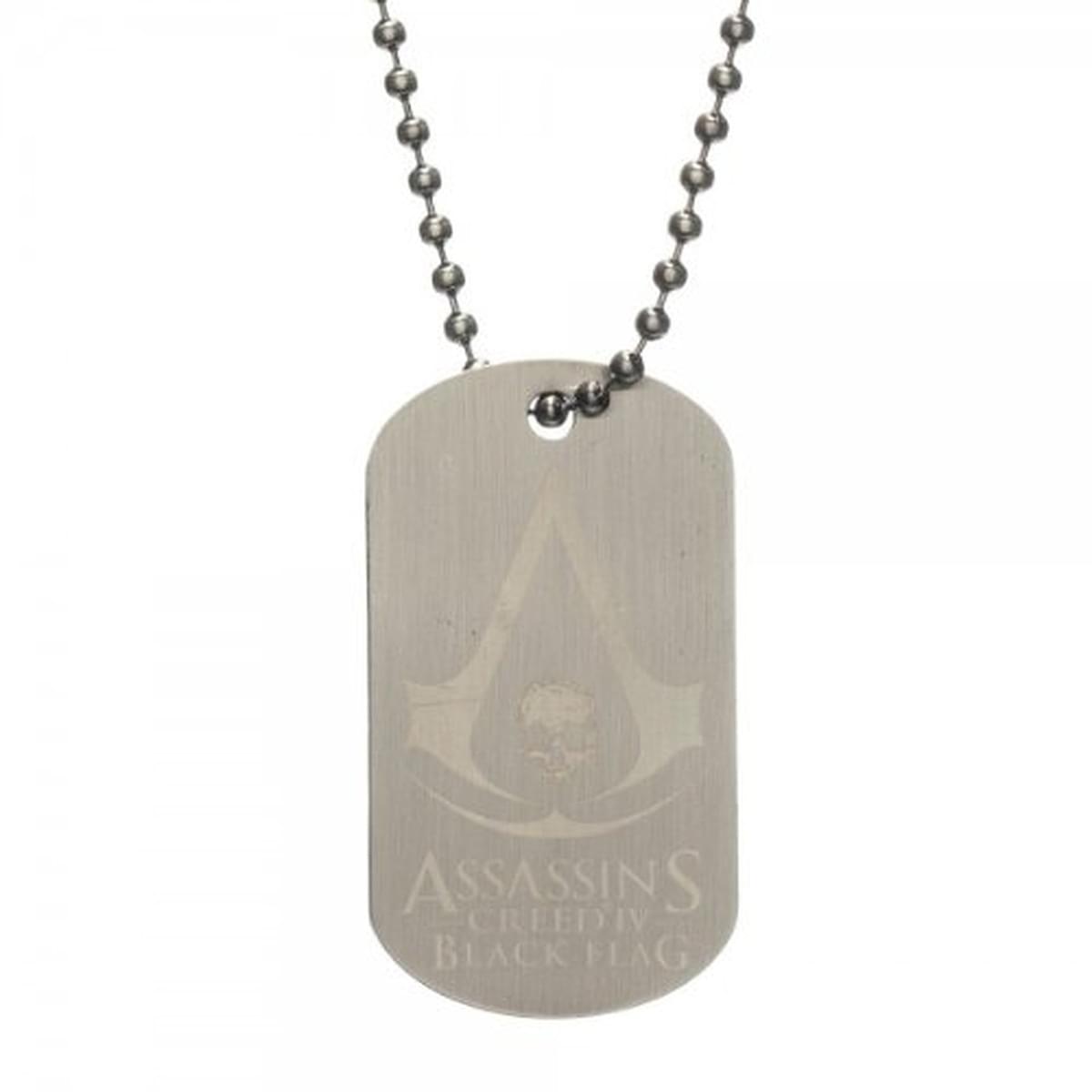 Assassins Creed Black Flag Dogtag Necklace