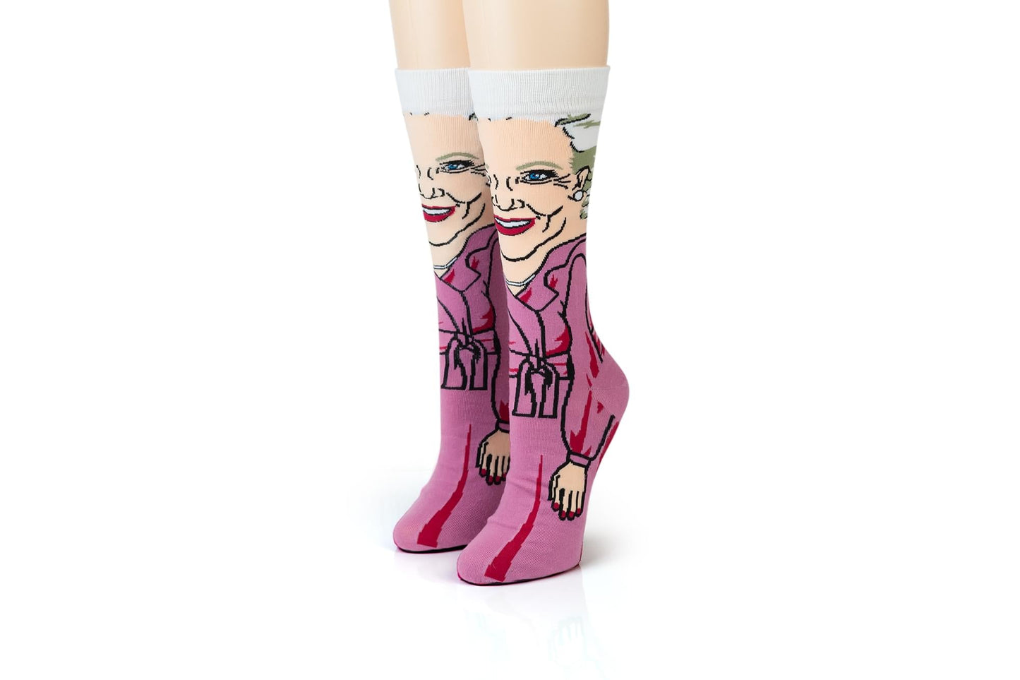 The Golden Girls Rose Funny Graphic Socks § Single Pair Of Adult Crew Socks