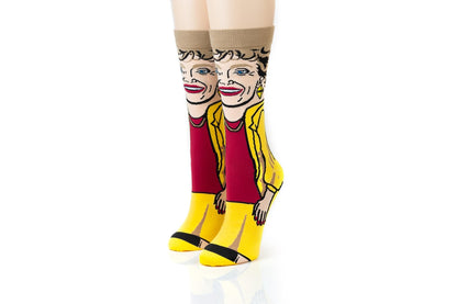 The Golden Girls Blanche Funny Graphic Socks § Single Pair Of Adult Crew Socks