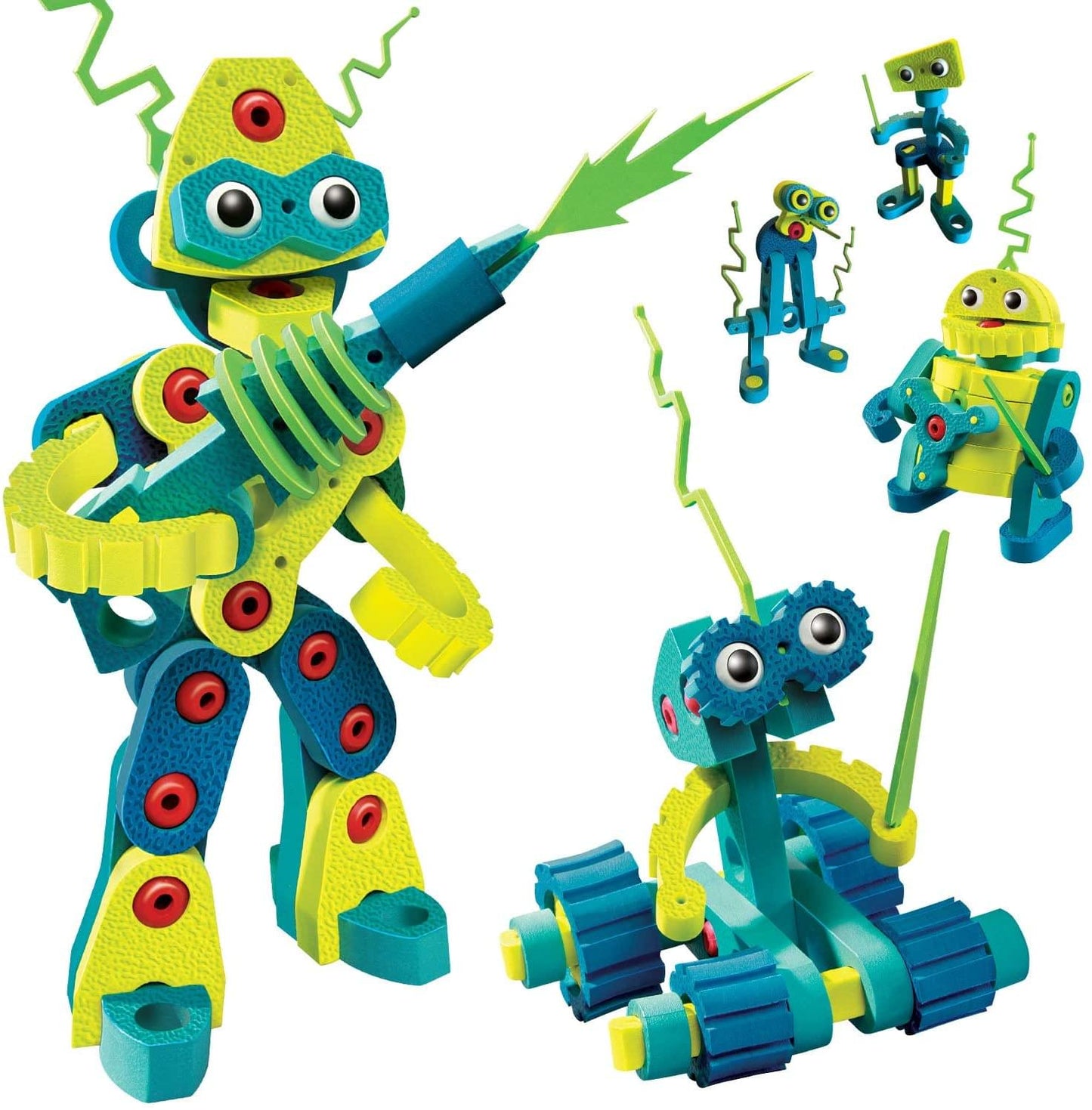 Bloco 225 Piece Construction Set § Robot Invasion