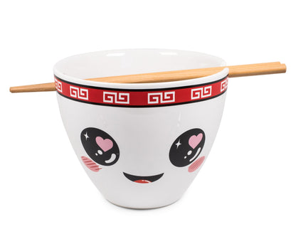 Bowl Bop Hopeless Ramentic Japanese Dinner Set § 16-Ounce Ramen Bowl, Chopsticks