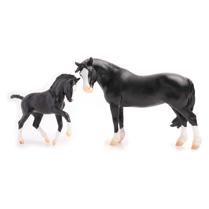 Breyer Traditional 1:9 Scale Model Horse § Welsh Pony Mare and Foal