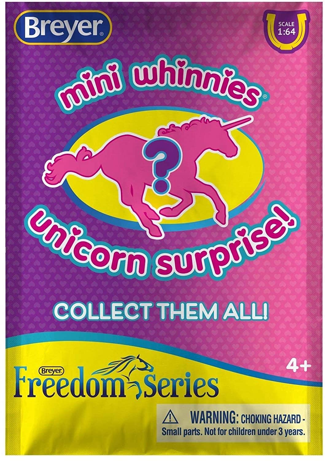 Breyer Mini Whinnies 1:64 Scale Unicorn Surprise § One Random