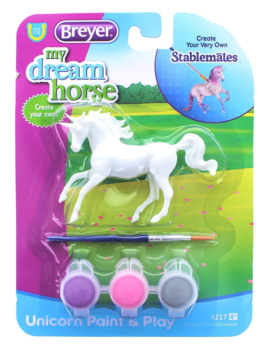 Breyer Unicorn Play & Paint Model Horse - Magnolia