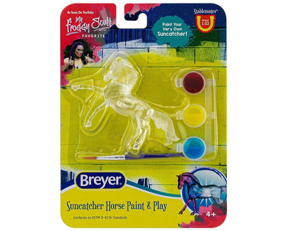 Breyer Suncatcher Horse Paint & Play DIY Set § Andalusian