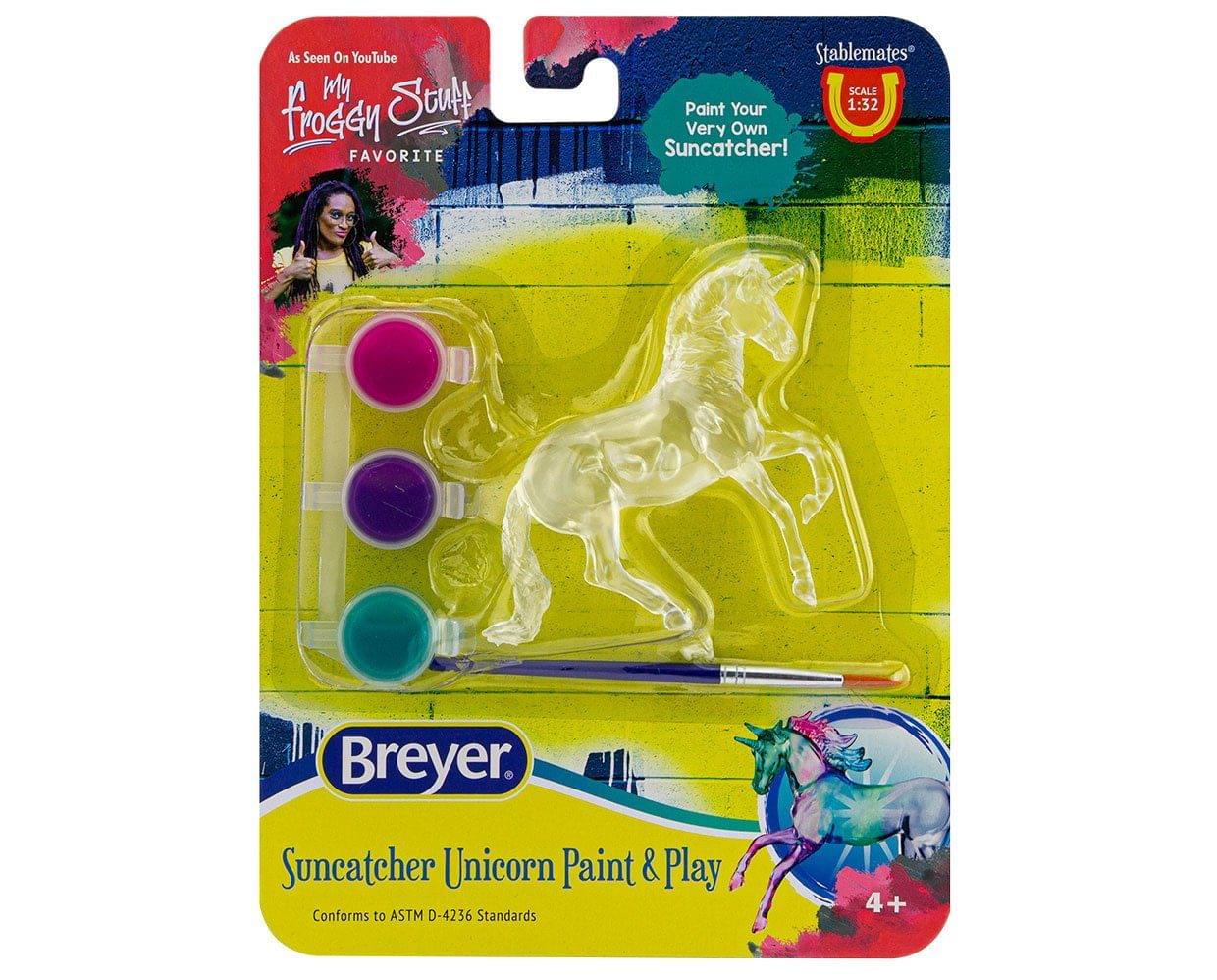 Breyer Suncatcher Unicorn Paint & Play DIY Set § Alborozo