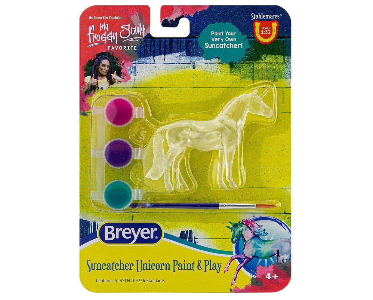 Breyer Suncatcher Unicorn Paint & Play DIY Set § Warmblood Mare