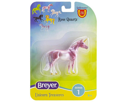 Breyer Unicorn Treasures 1:32 Scale Model Horse § Rose Quartz