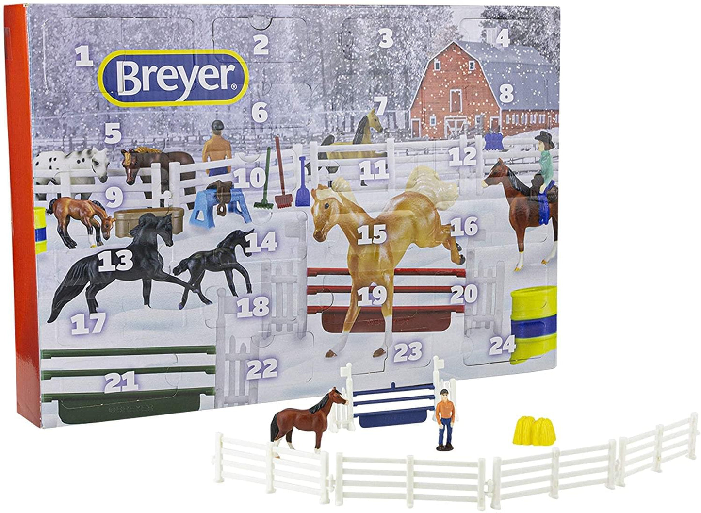 Breyer 24 Day Advent Calendar § 40 Pieces Included