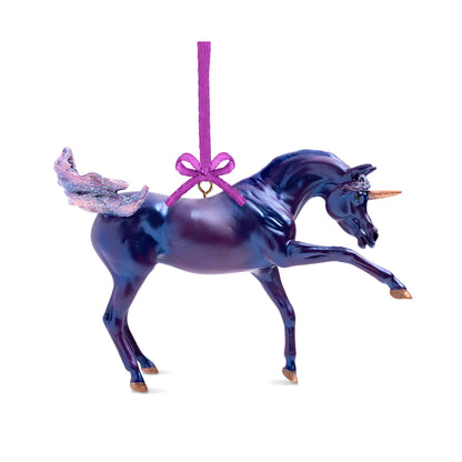 Breyer 2022 Holiday Unicorn Ornament § Tyrian