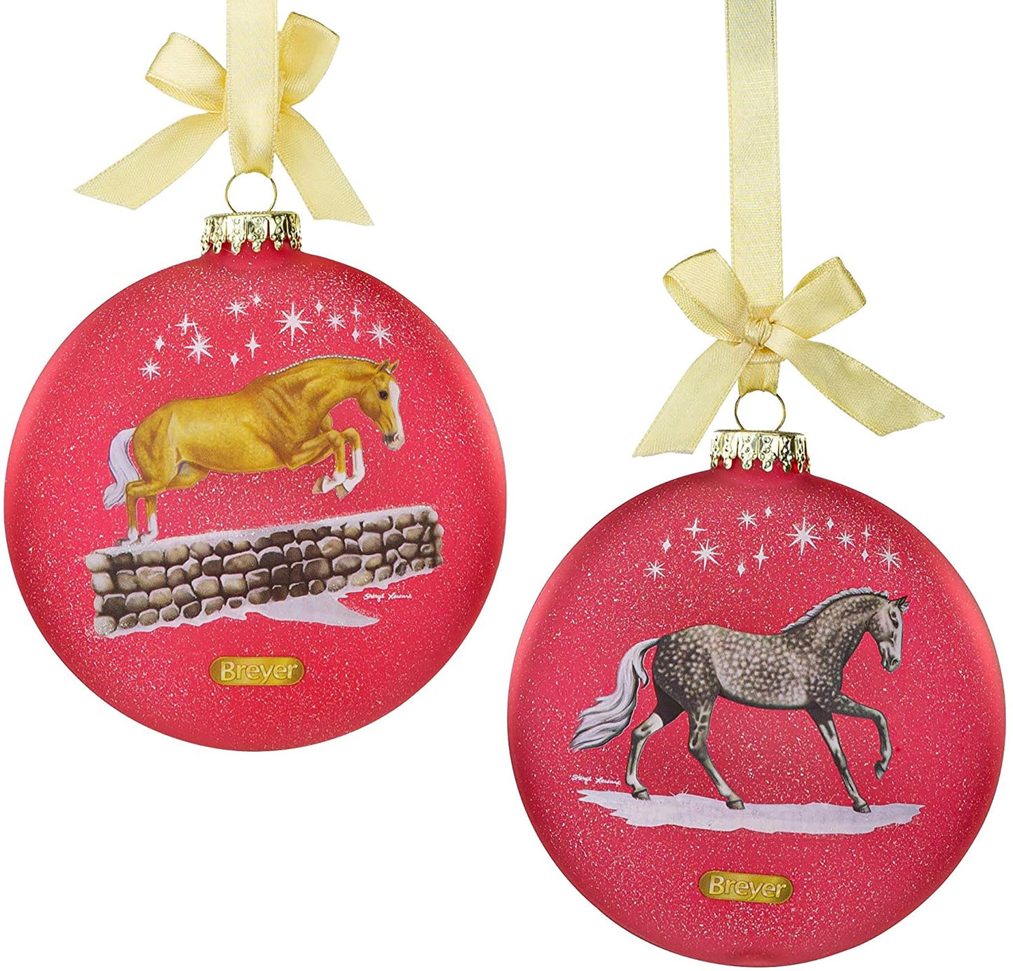 Breyer 2021 Artist Signature Holiday Ornament § Thoroughbred and Warmblood