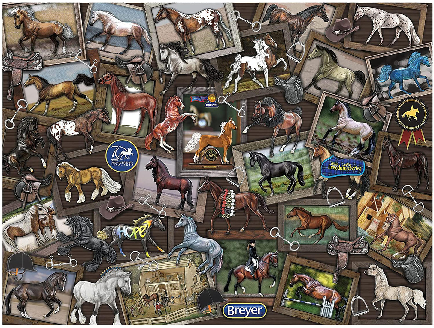 World of Breyer Horses 500 Piece Jigsaw Puzzle