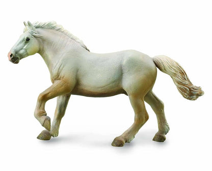 Breyer CollectA 1:18 Scale Model Horse § American Cream Draft Stallion