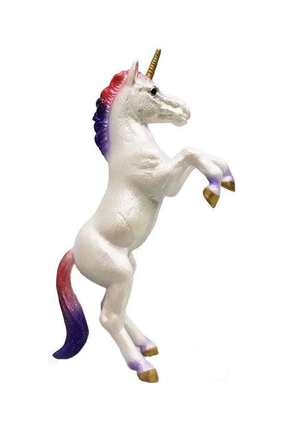 Breyer CollectA 1:18 Scale Model Horse § Unicorn Foal Rearing Rainbow