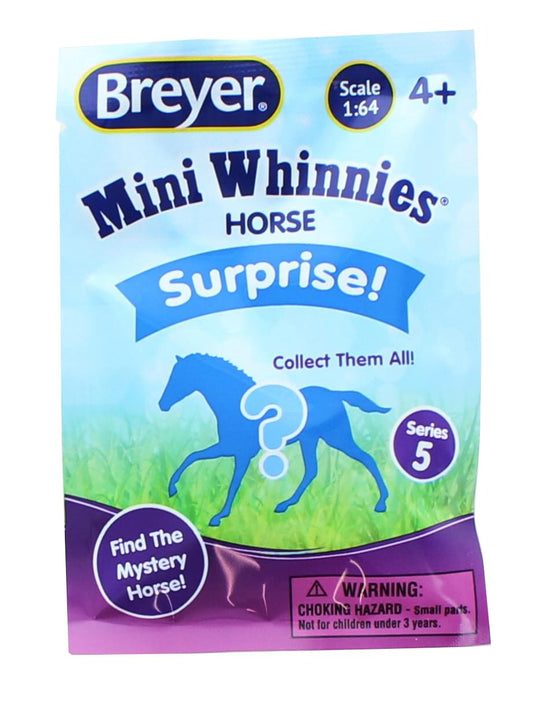 Breyer Mini Whinnies 1:64 Scale Horse Surprise Series 5 § One Random