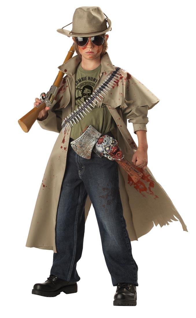 Zombie Hunter Costume Child Medium 8-10