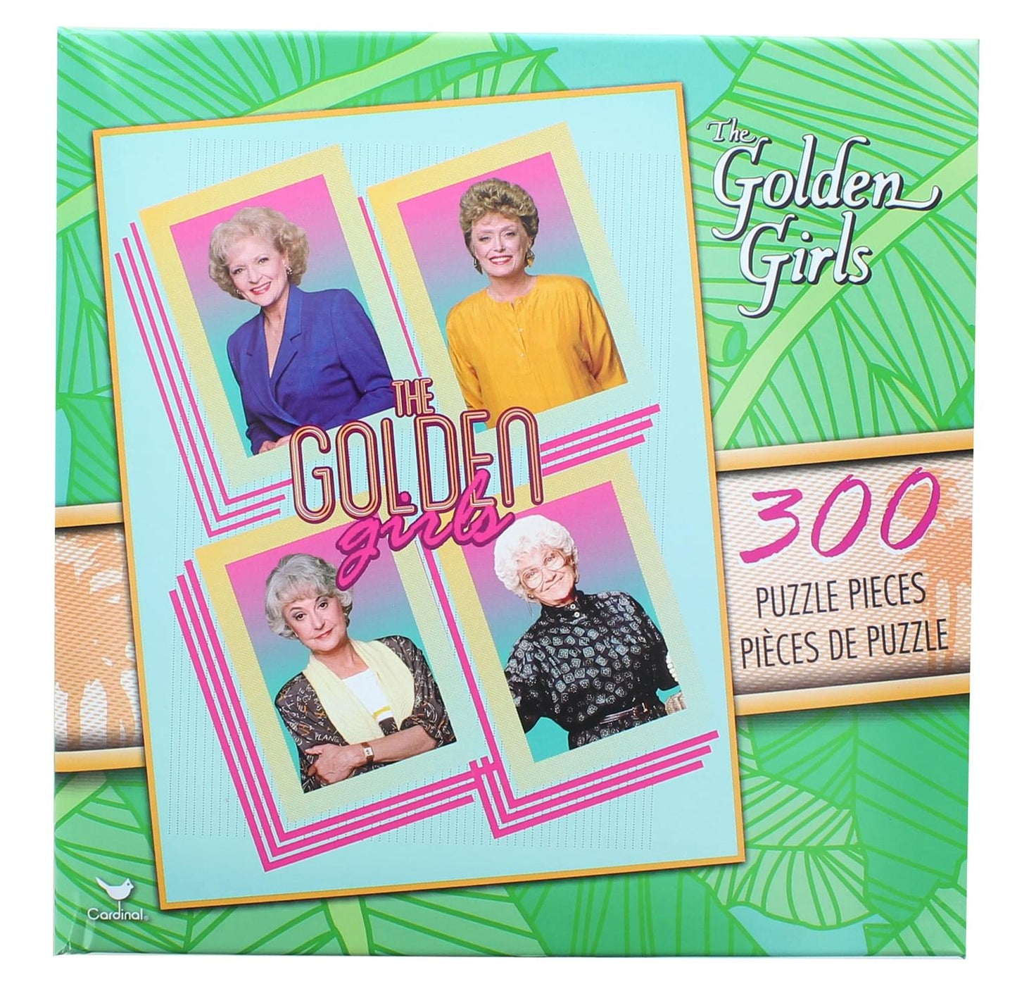 The Golden Girls Four Corners 300 Puzzle Pieces Cardinal 18"x24"