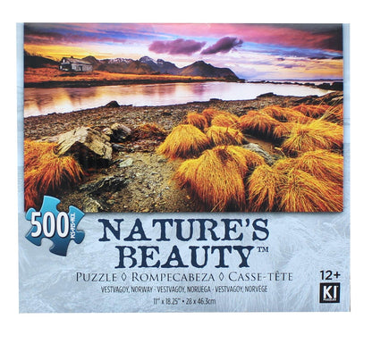 Vestvagoy Norway 500 Piece Natures Beauty Jigsaw Puzzle